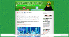Desktop Screenshot of greenocool.wordpress.com