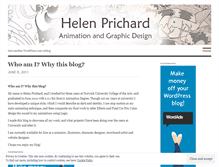 Tablet Screenshot of helenprichard.wordpress.com