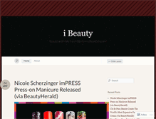 Tablet Screenshot of beautyi.wordpress.com