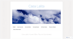 Desktop Screenshot of casalalita.wordpress.com