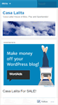 Mobile Screenshot of casalalita.wordpress.com