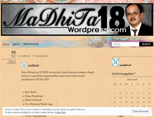 Tablet Screenshot of madhita18.wordpress.com