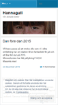 Mobile Screenshot of hannagull.wordpress.com
