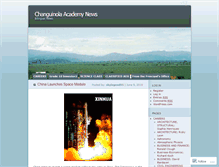 Tablet Screenshot of changuinolaamericanacademy.wordpress.com