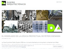 Tablet Screenshot of disenoarquitectonico.wordpress.com