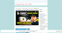 Desktop Screenshot of laughingatgod.wordpress.com
