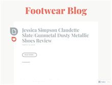 Tablet Screenshot of footwearblog0c6.wordpress.com