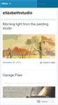 Mobile Screenshot of elizabethstudio.wordpress.com
