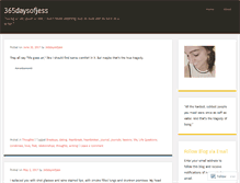 Tablet Screenshot of 365daysofjess.wordpress.com