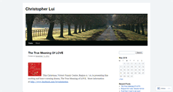 Desktop Screenshot of chris0710.wordpress.com