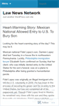 Mobile Screenshot of lawnewsnetwork.wordpress.com