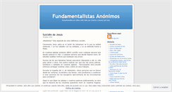 Desktop Screenshot of fundanon.wordpress.com