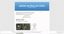 Desktop Screenshot of brazilproperty.wordpress.com