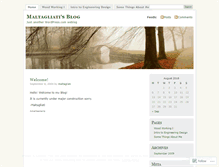 Tablet Screenshot of maltagliati.wordpress.com