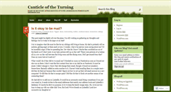 Desktop Screenshot of canticleoftheturning.wordpress.com