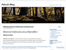 Tablet Screenshot of p4hrul.wordpress.com
