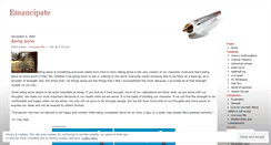 Desktop Screenshot of emancipate.wordpress.com