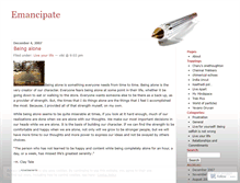 Tablet Screenshot of emancipate.wordpress.com