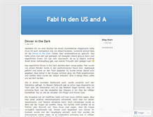 Tablet Screenshot of fablei.wordpress.com