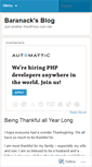 Mobile Screenshot of baranack.wordpress.com
