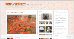 Desktop Screenshot of pimplyserfect.wordpress.com
