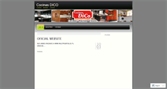 Desktop Screenshot of cocinasdico.wordpress.com