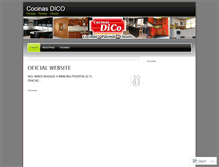 Tablet Screenshot of cocinasdico.wordpress.com