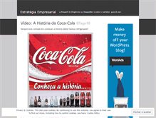 Tablet Screenshot of estrategiaempresarial.wordpress.com