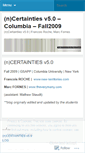 Mobile Screenshot of ncertainties5.wordpress.com