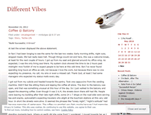 Tablet Screenshot of differentvibes.wordpress.com