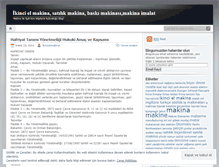 Tablet Screenshot of ikincielmakina.wordpress.com
