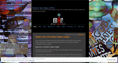 Desktop Screenshot of modernhero.wordpress.com