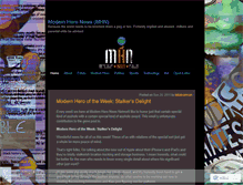 Tablet Screenshot of modernhero.wordpress.com