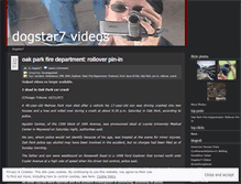 Tablet Screenshot of dogstar7.wordpress.com