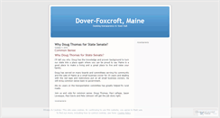 Desktop Screenshot of doverfoxcroftmaine.wordpress.com