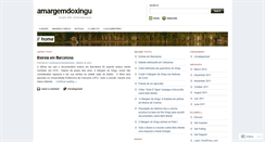 Desktop Screenshot of amargemdoxingu.wordpress.com