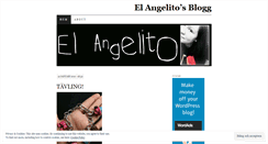 Desktop Screenshot of elangelito.wordpress.com