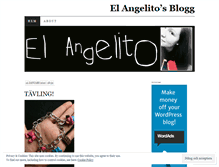 Tablet Screenshot of elangelito.wordpress.com