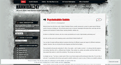 Desktop Screenshot of hannibal247.wordpress.com