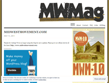 Tablet Screenshot of midwestmovement.wordpress.com