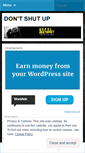 Mobile Screenshot of dontshutupnepal.wordpress.com
