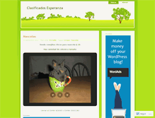 Tablet Screenshot of clasificadosesperanza.wordpress.com