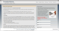 Desktop Screenshot of investoradvice.wordpress.com