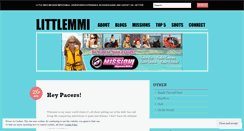 Desktop Screenshot of littlemmi.wordpress.com