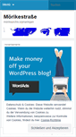 Mobile Screenshot of moerikestrasse.wordpress.com