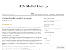 Tablet Screenshot of dtsmellelgroup.wordpress.com