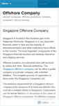 Mobile Screenshot of offshorecompanyguide.wordpress.com