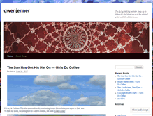 Tablet Screenshot of gwenjenner.wordpress.com