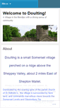 Mobile Screenshot of doultingvillage.wordpress.com