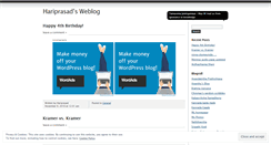 Desktop Screenshot of nharipra.wordpress.com